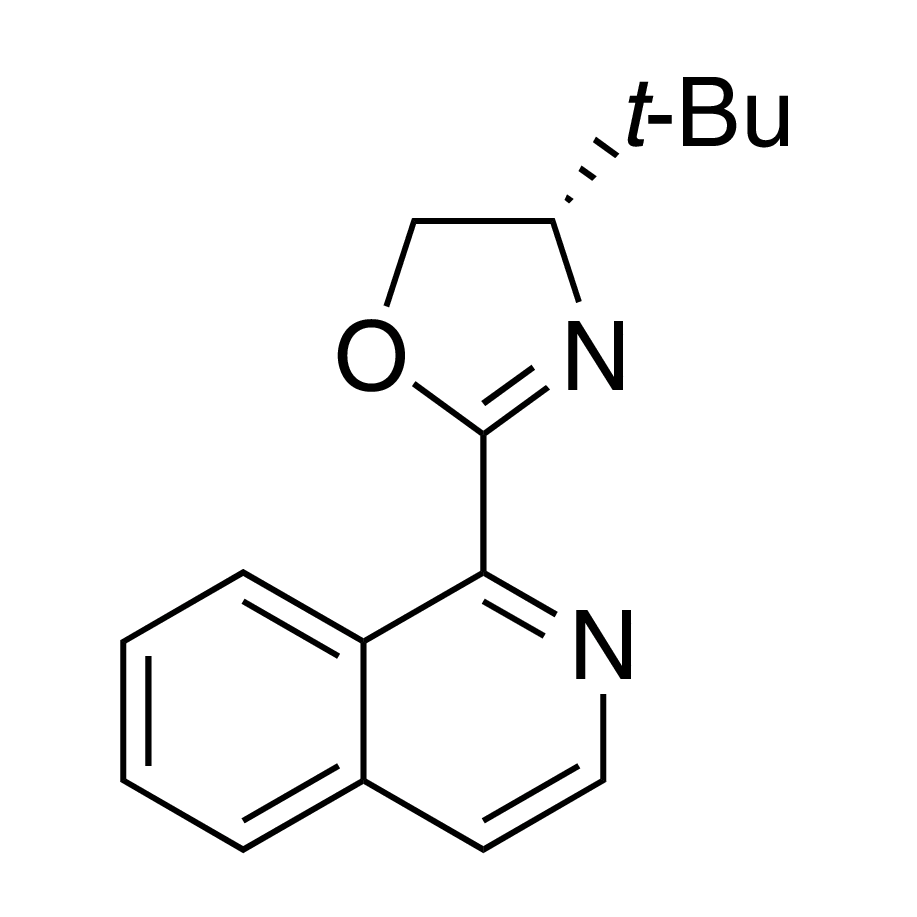 1-[(4S)-4-tert-Butyl-4,5-dihydro-2-oxazolyl]isoquinoline, 98%