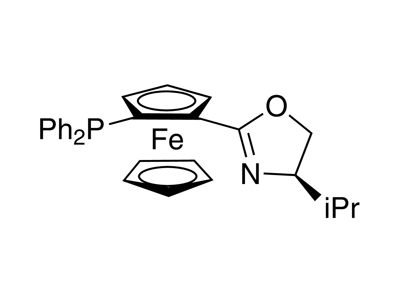 (R,R)-[2-(4'-i-Propyloxazolin-2'-yl)ferrocenyl]diphenylphosphine, min. 97%