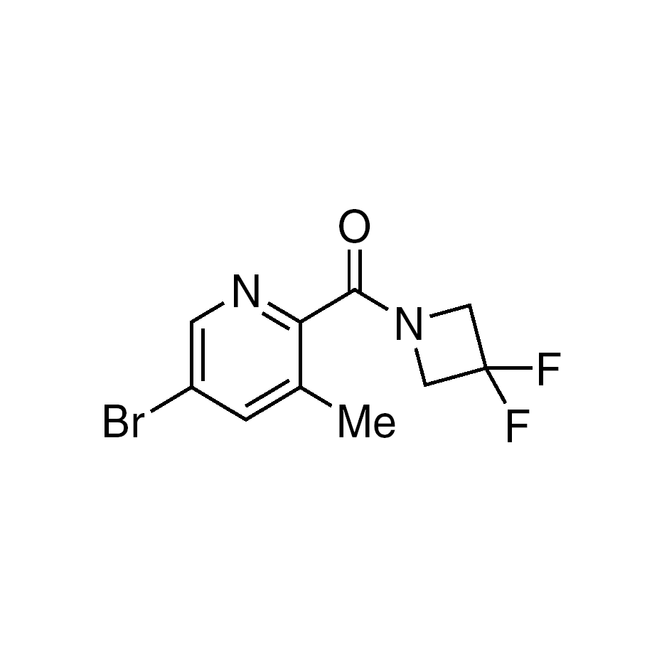 (5-Bromo-3-methylpyridin-2-yl)(3,3-difluoroazetidin-1-yl)methanone, 95%