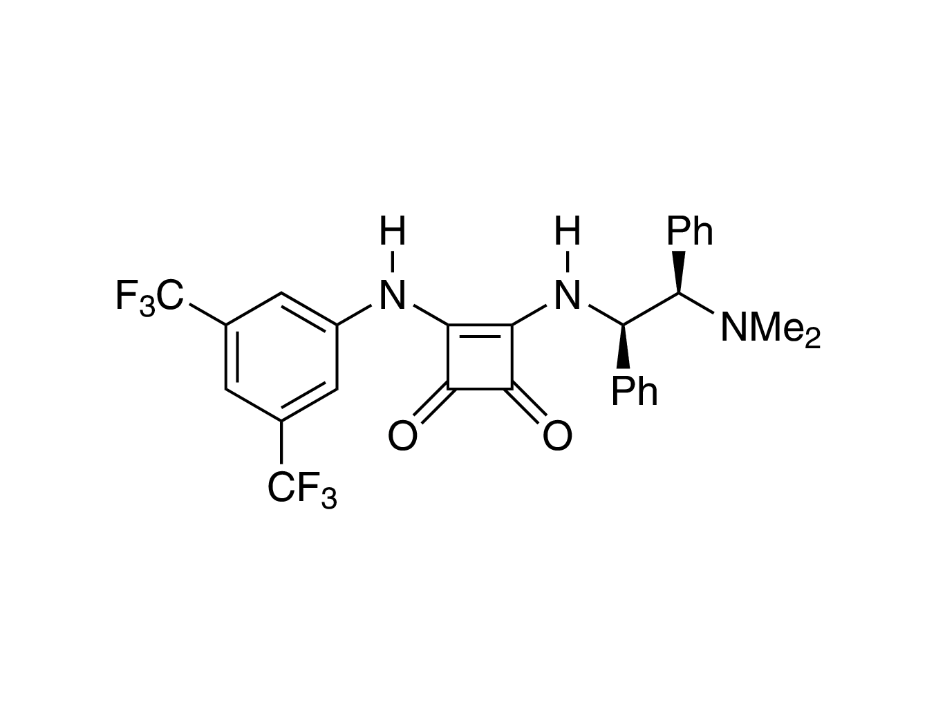 3-[[3,5-Bis(trifluoromethyl)phenyl]amino]-4-[[(1R,2R)-2-(dimethylamino)-1,2-diphenylethyl]amino]-3-cyclobutene-1,2-dione, 98%, (99% ee)