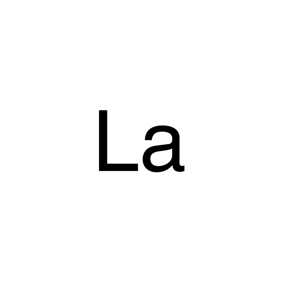 Lanthanum foil (99.9% REO)