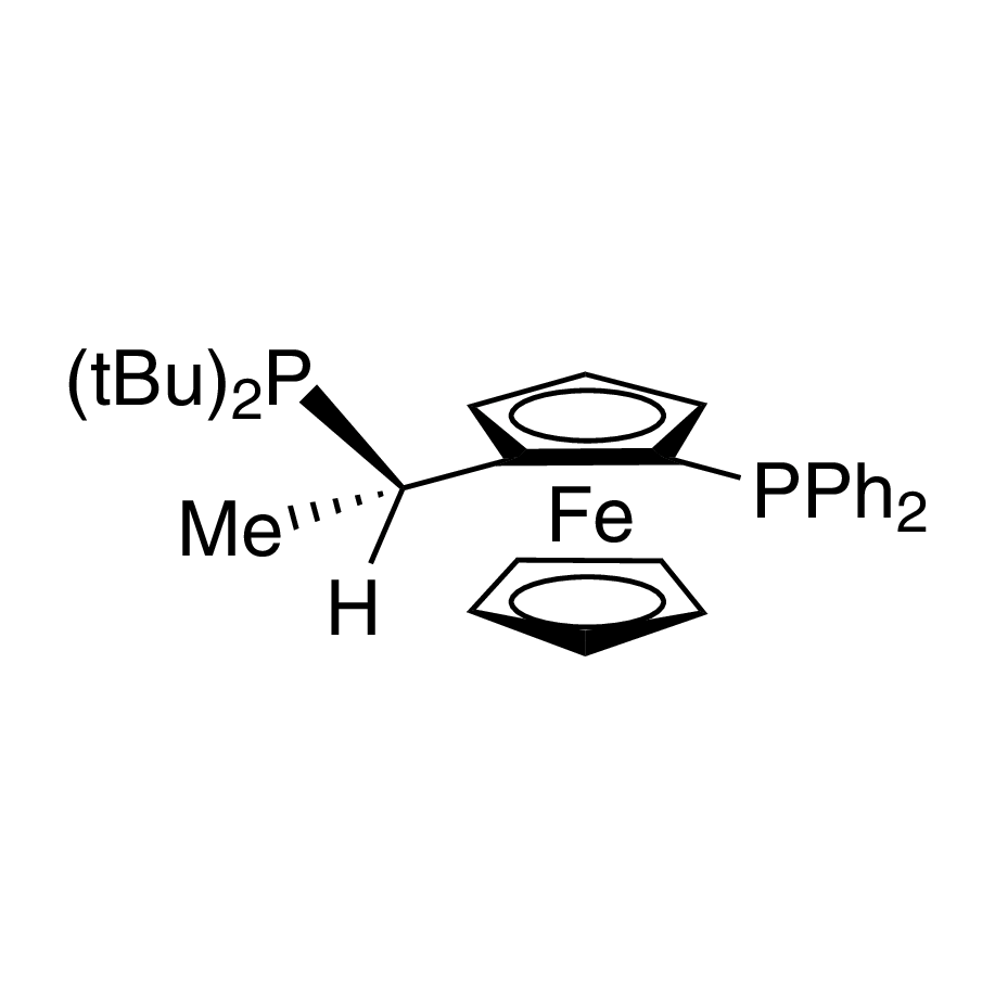 (S)-(+)-1-[(R)-2-(Diphenylphosphino)ferrocenyl]ethyldi-t-butylphosphine, min. 97%