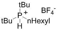 Di-t-butyl(n-hexyl)phosphonium tetrafluoroborate, 98%