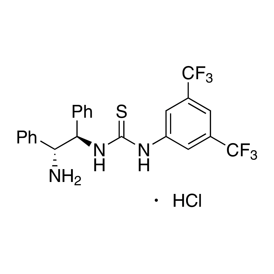 N-[(1S,2S)-2-Amino-1,2-diphenylethyl]-N'-[3,5-bis(trifluoromethyl)phenyl]thiourea Hydrocholoride, 98%, (99% ee)