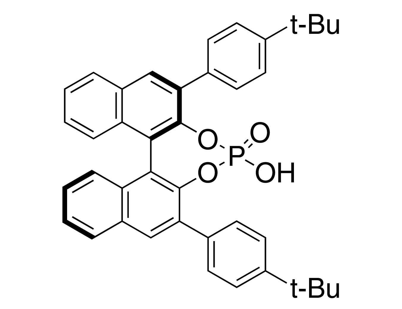 (11bR)-2,6-Bis[4-(1,1-dimethylethyl)phenyl]-4-hydroxy-4-oxide-dinaphtho[2,1-d:1',2'-f][1,3,2]dioxaphosphepin, 98%, (99% ee)