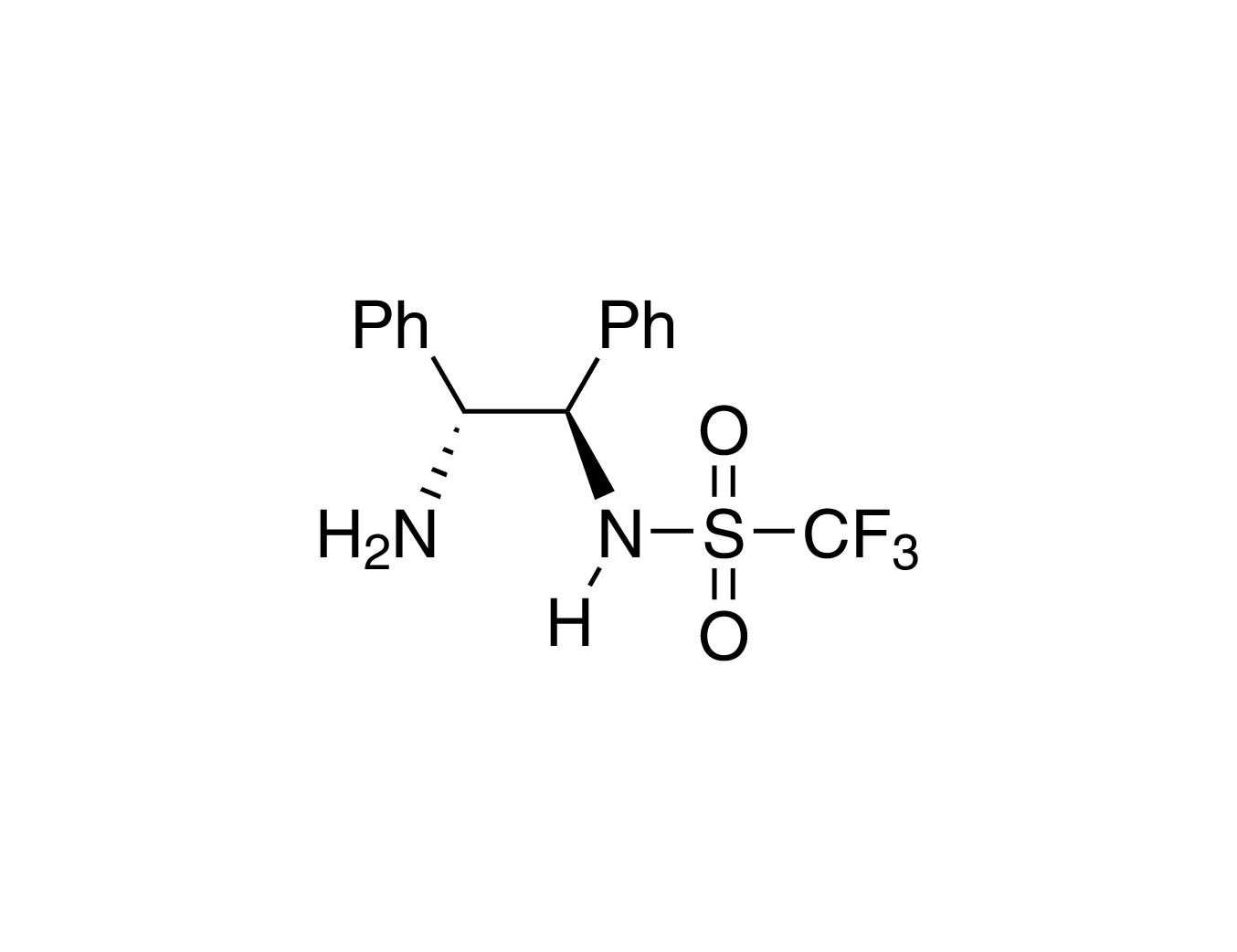 N-[(1R,2R)-2-Amino-1,2-diphenylethyl]-1,1,1-trifluoromethanesulfonamide, 98%, (99% ee)