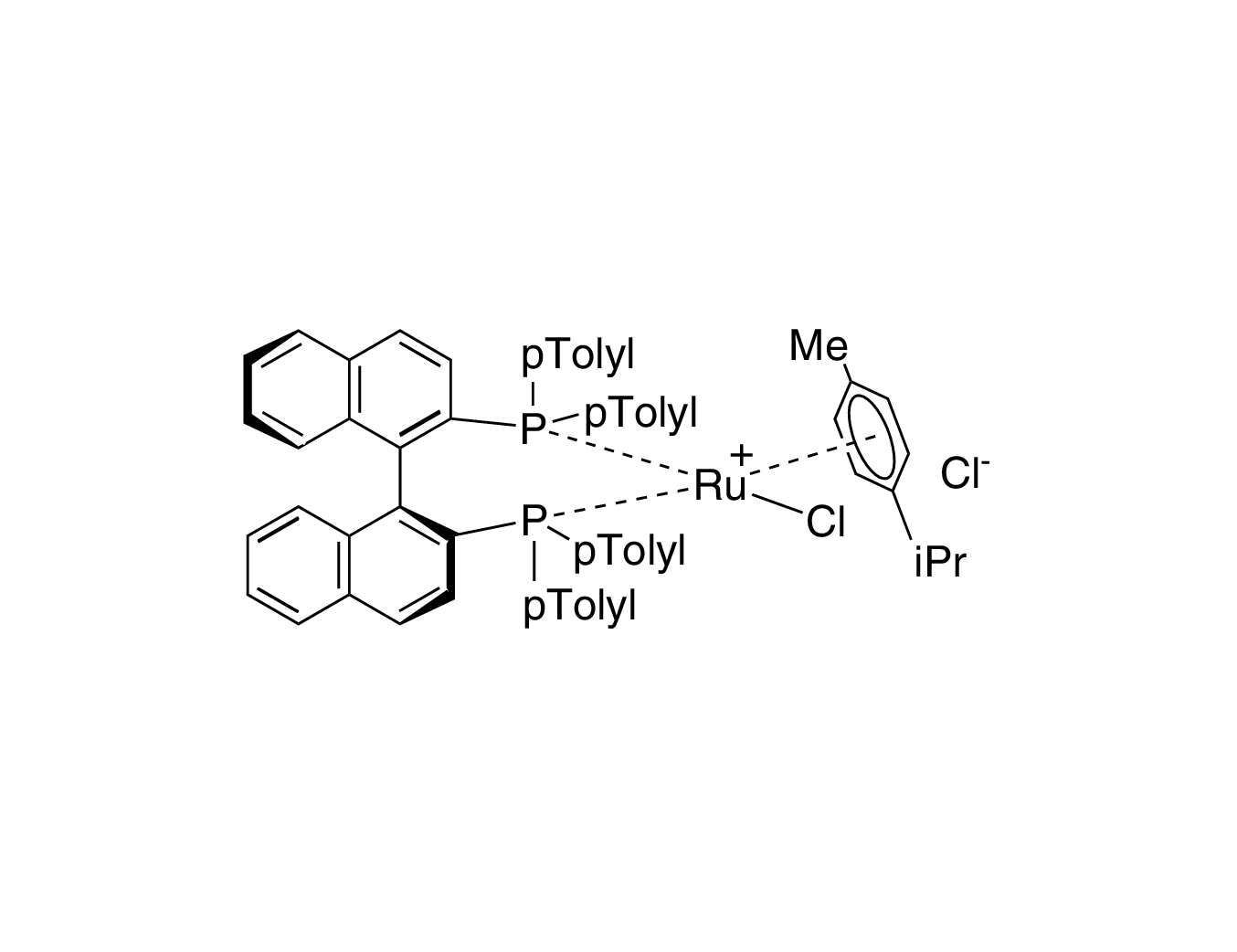 Chloro[(S)-(-)-2,2'-bis(di-p-tolylphosphino)-1,1'-binaphthyl](p-cymene)ruthenium(II) chloride [RuCl(p-cymene)((S)-tolbinap)]Cl