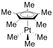 (Trimethyl)pentamethylcyclopentadienylplatinum(IV), 99%