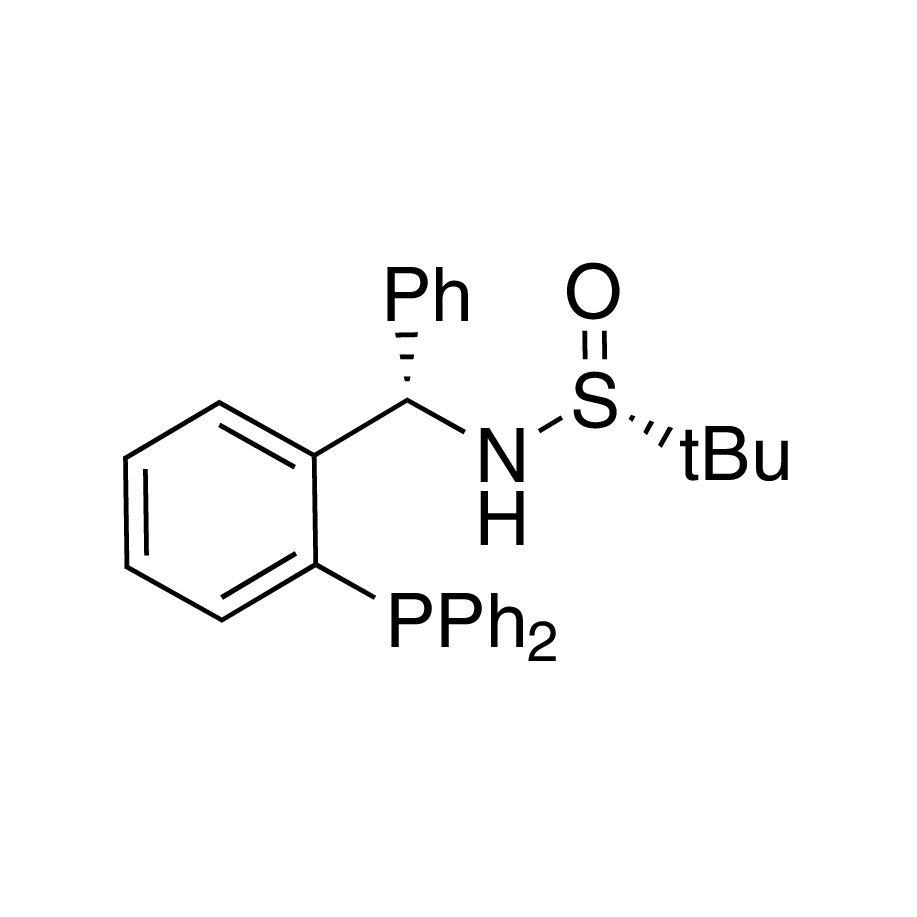 [S(R)]-N-[(S)-[2-(Diphenylphosphino)phenyl]phenylmethyl]-2-methyl-2-propanesulfinamide, 95%