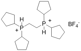 1,2-Bis(dicyclopentylphosphonium)ethane bis(tetrafluoroborate), min. 97%