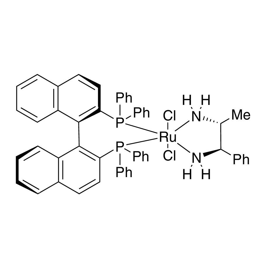 Dichloro[(R)-bis(diphenylphosphino)-1,1-binaphthyl][(1R,2R)-2-amino-1-phenylpropyldiphenylphosphine]ruthenium(II), min. 97%