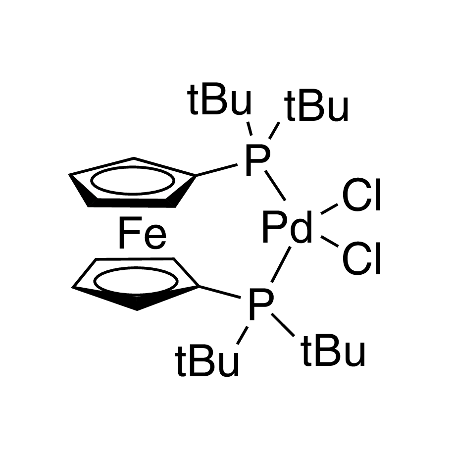 Dichloro[1,1'-bis(di-t-butylphosphino)ferrocene]palladium(II), 99%