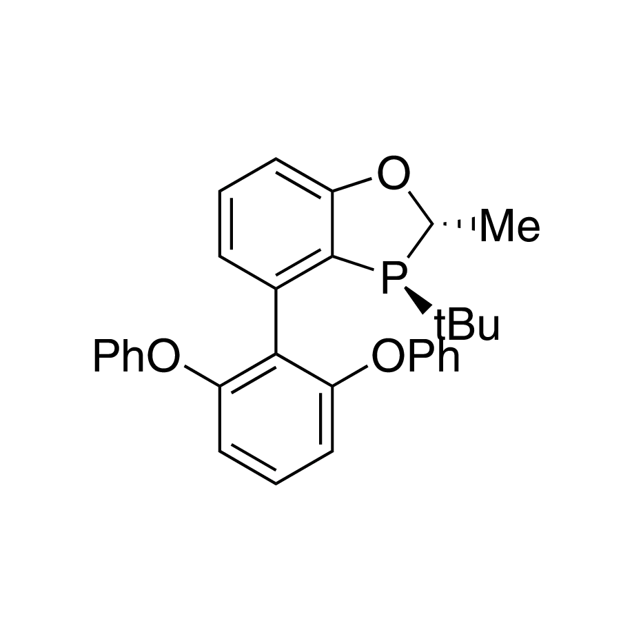 (2S,3S)-3-(tert-Butyl)-4-(2,6-diphenoxyphenyl)-2-methyl-2,3-dihydrobenzo[d][1,3]oxaphosphole, 97% (>99% ee)
