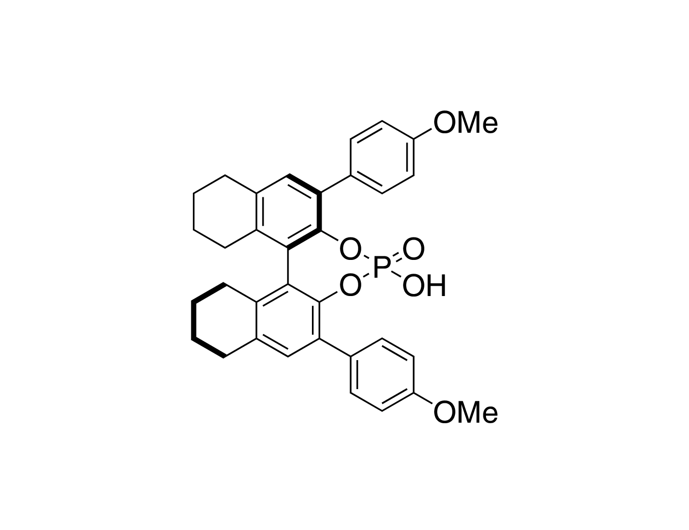 (11bR)-8,9,10,11,12,13,14,15-Octahydro-4-hydroxy-2,6-bis(4-methoxyphenyl)-4-oxide-dinaphtho[2,1-d:1',2'-f][1,3,2]dioxaphosphepin, 98% (99% ee)