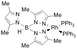 [Tris(3,5-dimethyl-1H-pyrazolato)hydroborato]bis(triphenylphosphine)rhodium(I) toluene adduct, 99%