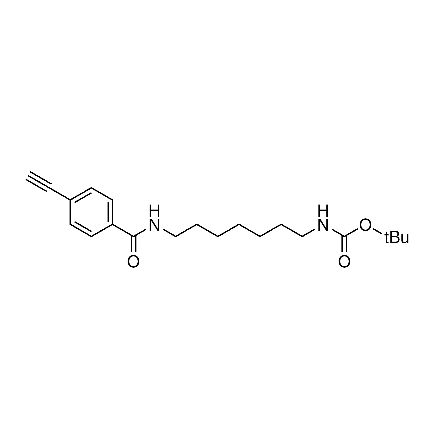 tert-Butyl (7-(4-ethynylbenzamido)heptyl)carbamate, 95%