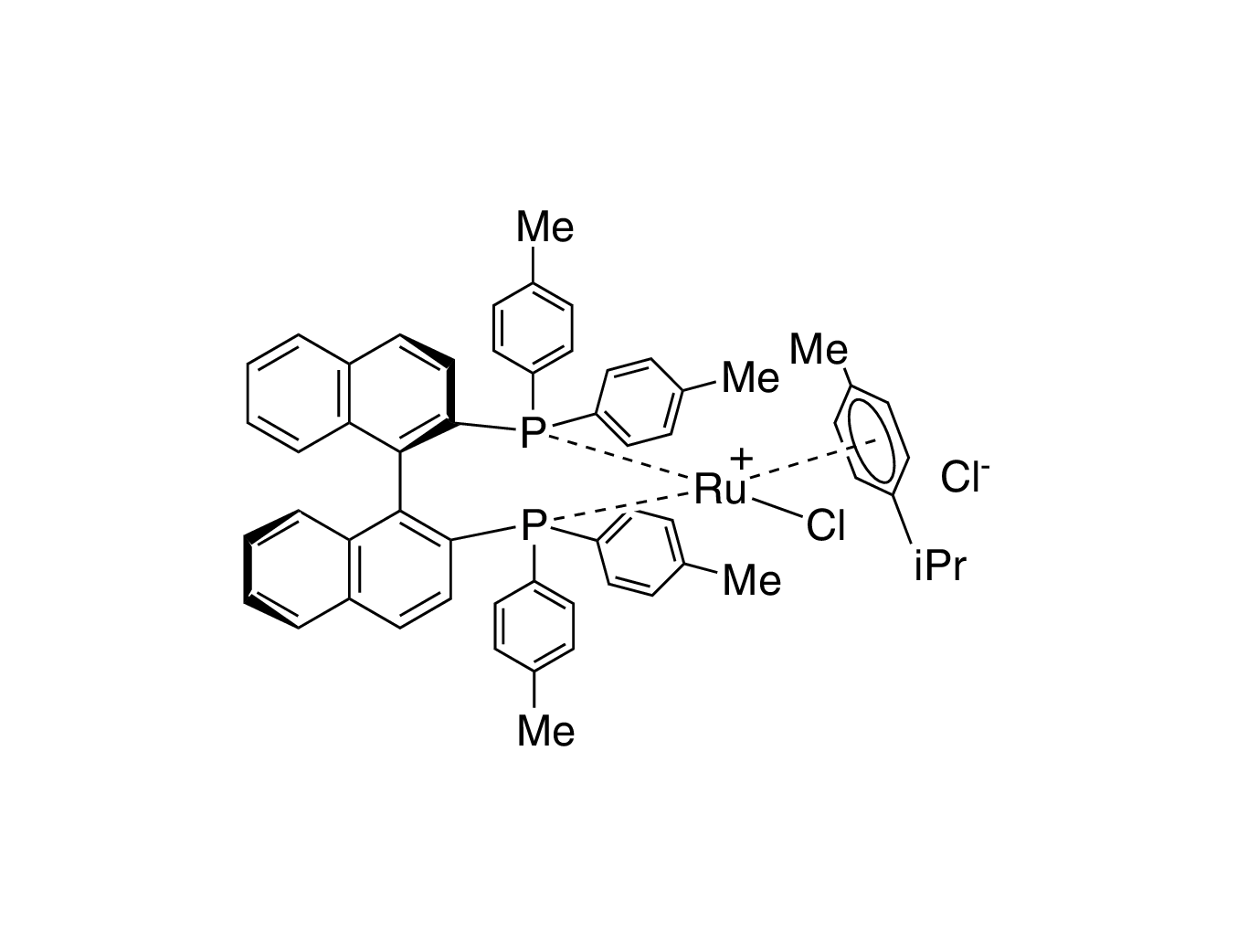 Chloro[(R)-(+)-2,2'-bis(di-p-tolylphosphino)-1,1'-binaphthyl](p-cymene)ruthenium(II) chloride [RuCl(p-cymene)((R)-tolbinap)]Cl