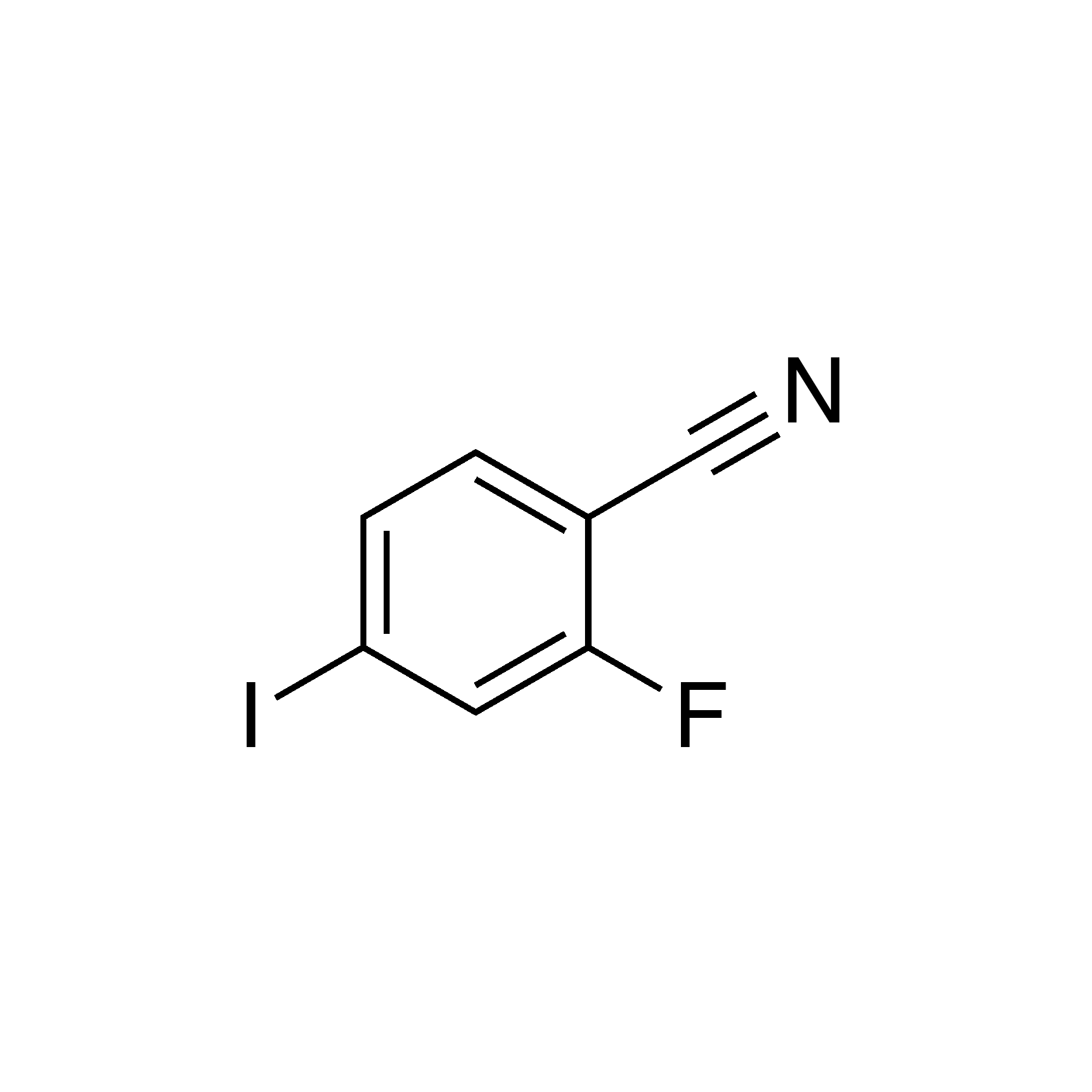 2-Fluoro-4-iodobenzonitrile, min. 98%