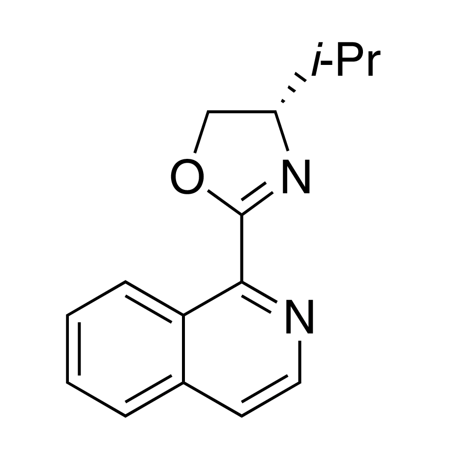 1-[(4S)-4,5-Dihydro-4-isopropyl-2-oxazolyl]isoquinoline, 98%, (99% ee)