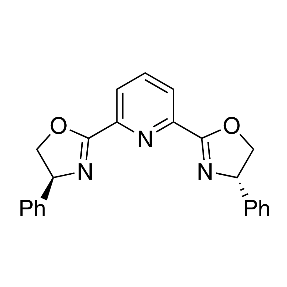 2,6-Bis[(4S)-phenyl-2-oxazolin-2-yl]pyridine, 98%, (99% ee)