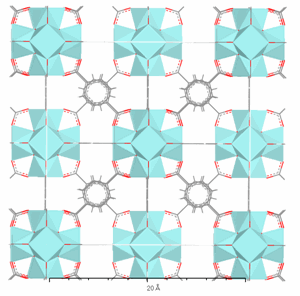 Zirconium 1,4-dicarboxybenzene MOF (UiO-66)