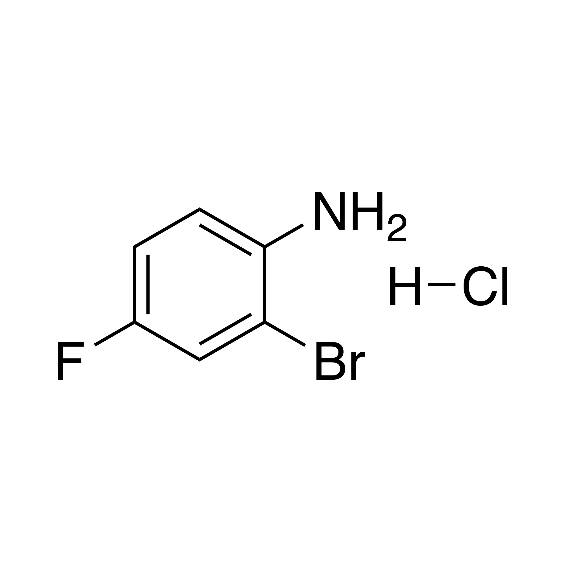 2-Bromo-4-fluoroaniline hydrochloride, min. 98%