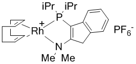3-Di-i-propylphosphino-2-(N,N-dimethylamino)-1H-indene(1,5-cyclooctadiene)rhodium(I) hexafluorophosphate, min. 98%