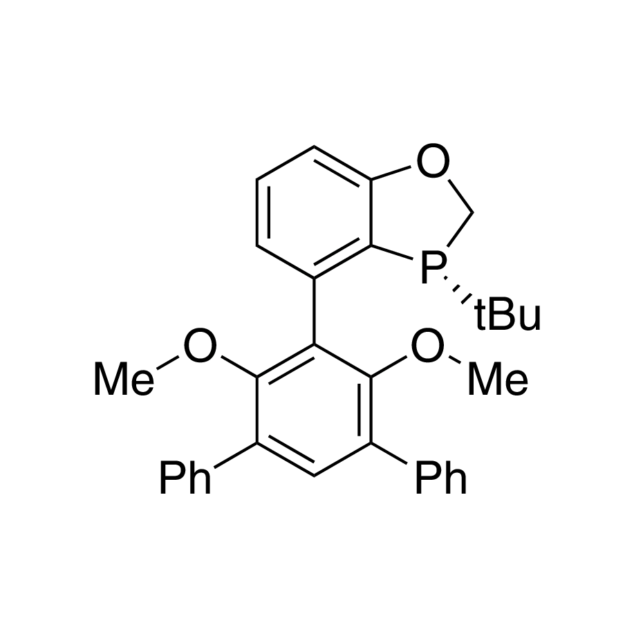 (R)-3-(tert-Butyl)-4-(4',6'-dimethoxy-[1,1':3',1''-terphenyl]-5'-yl)-2,3-dihydrobenzo[d][1,3]oxaphosphole, 97% (>99% ee)