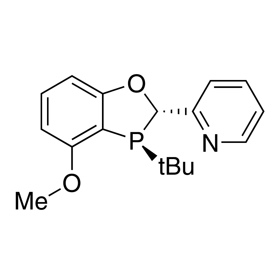 2-((2S,3S)-3-(tert-Butyl)-4-methoxy-2,3-dihydrobenzo[d][1,3]oxaphosphol-2-yl)pyridine, 97% (>99% ee)