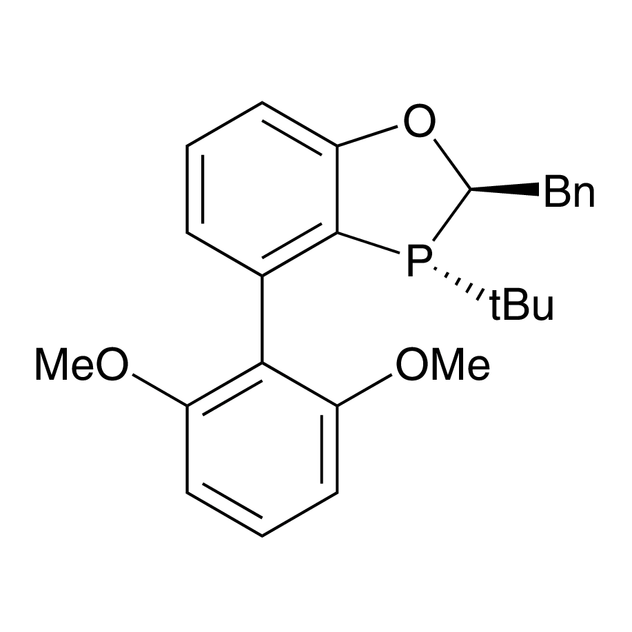 (2R,3R)-2-Benzyl-3-(tert-butyl)-4-(2,6-dimethoxyphenyl)-2,3-dihydrobenzo[d][1,3]oxaphosphole, 97% (>99% ee)