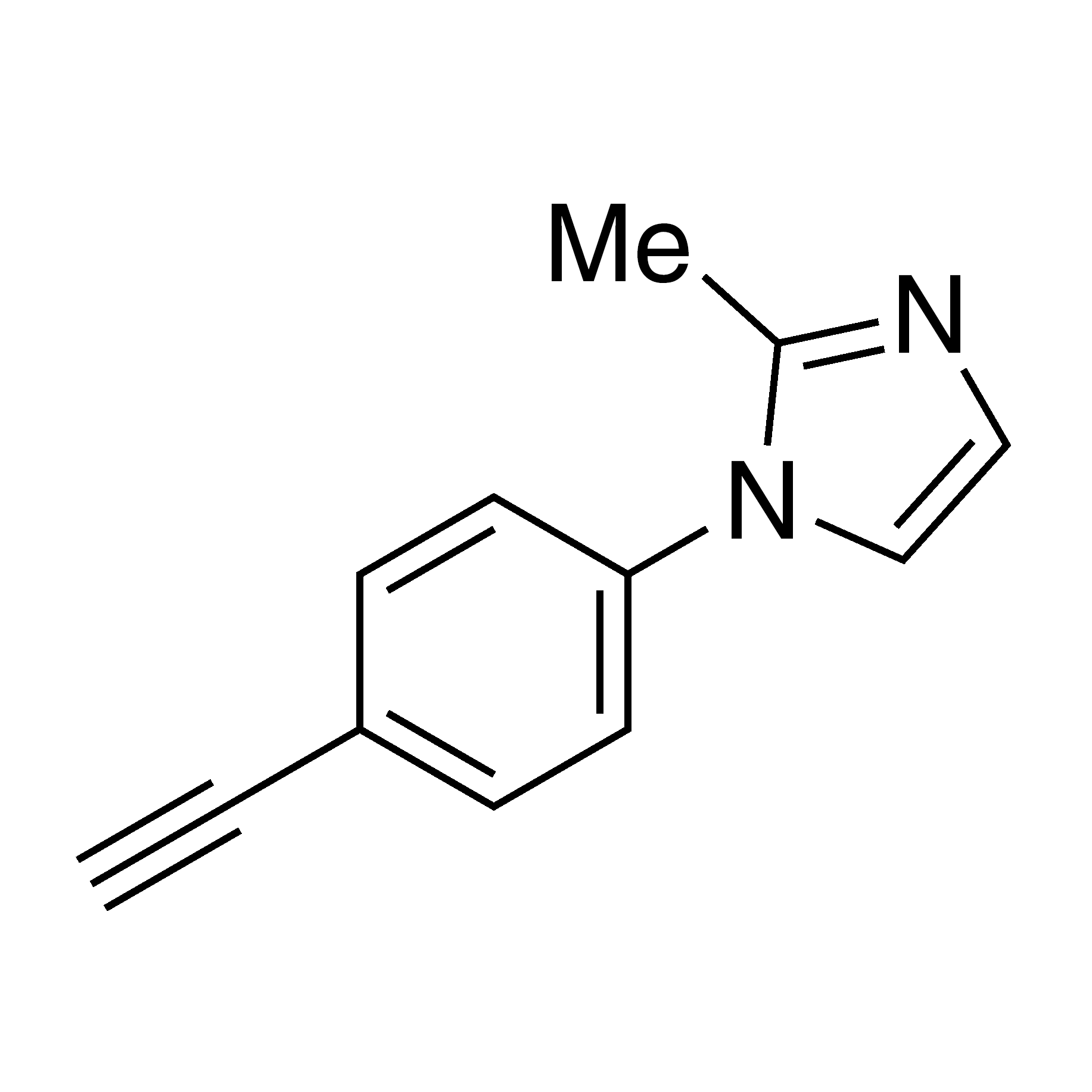 1-(4-Ethynylphenyl)-2-methyl-1H-imidazole, 95%