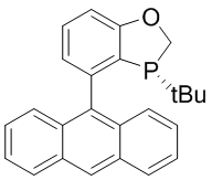 (R)-4-(Anthracen-9-yl)-3-(t-butyl-2,3-dihydrobenzo[d][1,3]oxaphosphole, 97% (>99% ee) [(R)-AntPhos]