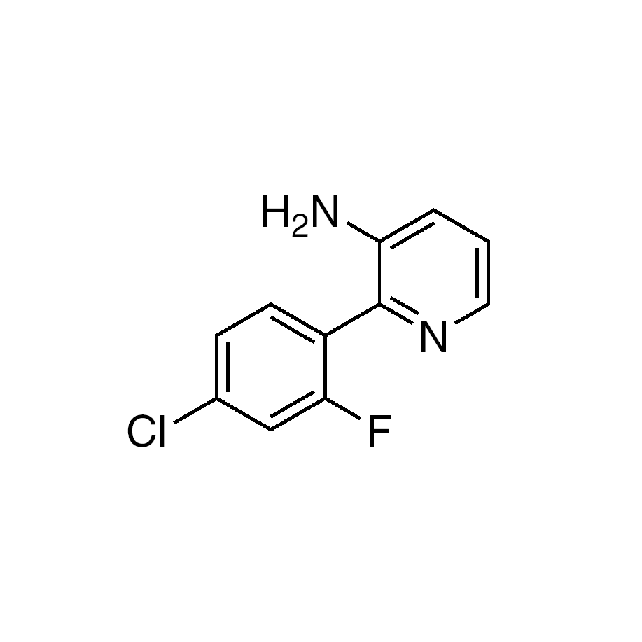 2-(4-Chloro-2-fluorophenyl)pyridin-3-amine, 95%
