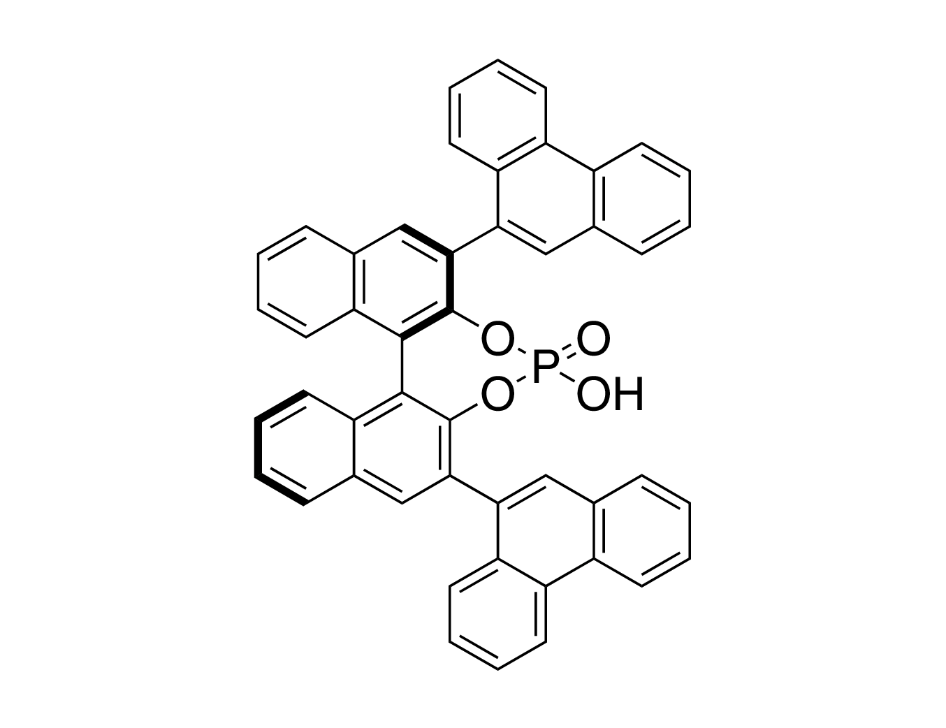 (11bR)-2,6-Di-9-phenanthrenyl-4-hydroxy-4-oxide-dinaphtho[2,1-d:1',2'-f][1,3,2]dioxaphosphepin, 98%