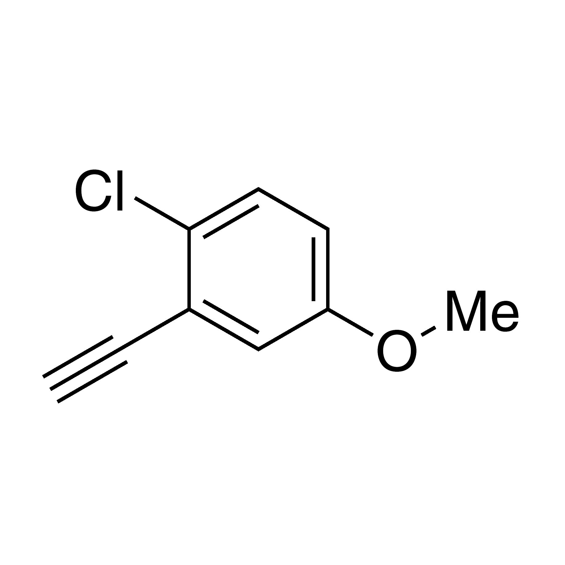 1-Chloro-2-ethynyl-4-methoxybenzene, 95%