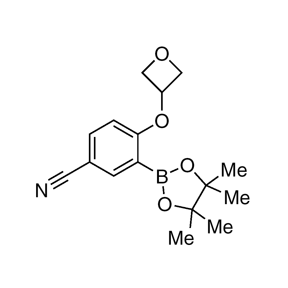 4-(Oxetan-3-yloxy)-3-(4,4,5,5-tetramethyl-[1,3,2]dioxaborolan-2-yl)-benzonitrile, 95%
