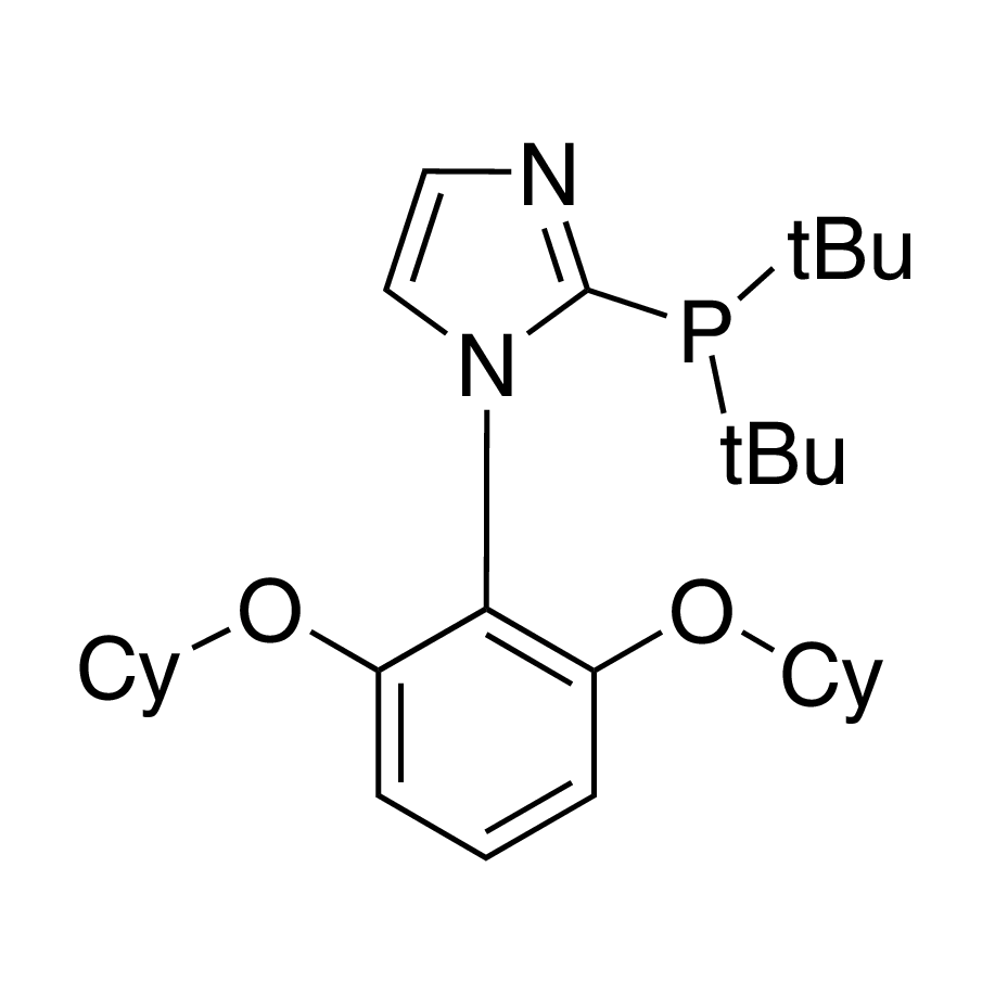 1-[2,6-Bis(cyclohexyloxy)phenyl]-2-(di-tertbutylphosphaneyl)-1H-imidazole, min. 95%