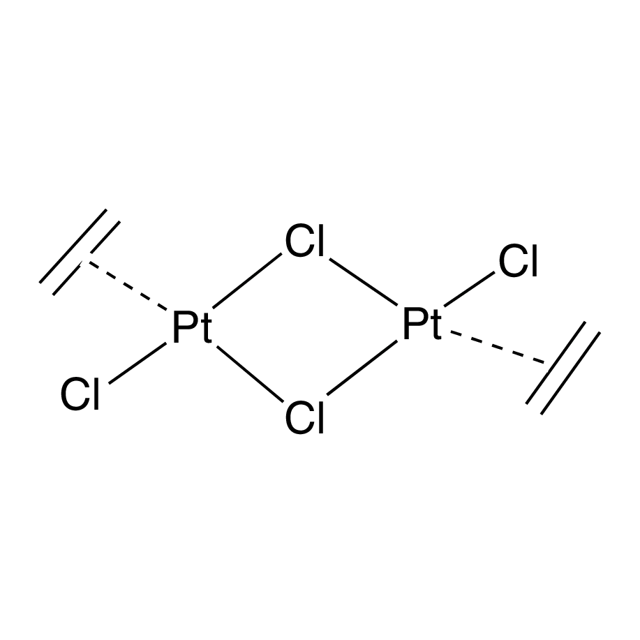 Di-μ-chloro-dichlorobis(ethylene)diplatinum(II), min. 97% Zeise's dimer