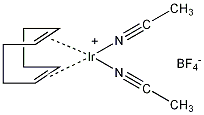 Bis(acetonitrile)(1,5-cyclooctadiene)iridium(I) tetrafluoroborate, min. 97%