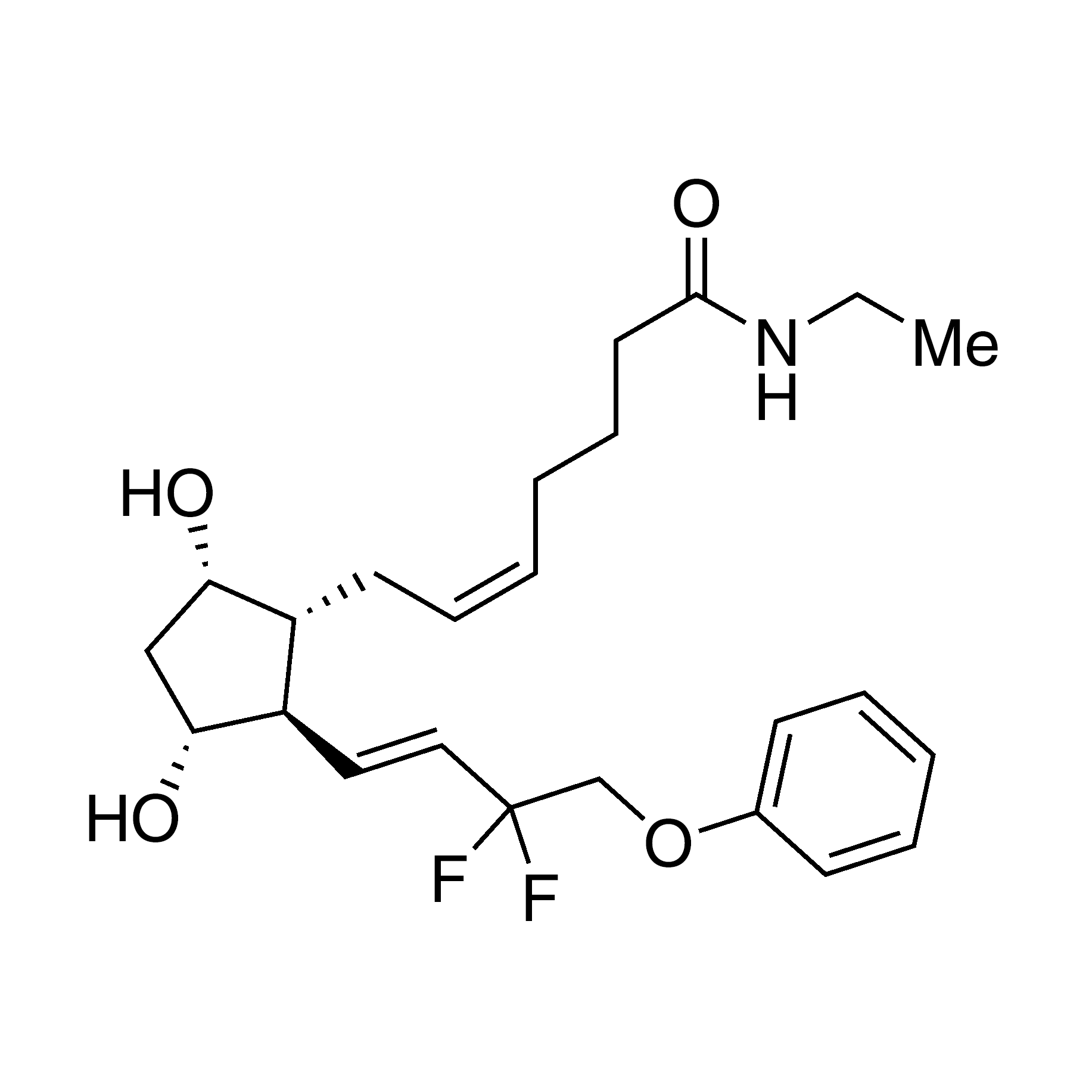 Tafluprost Ethyl Amide (0.10% wt/v in ETHANOL), min. 98%