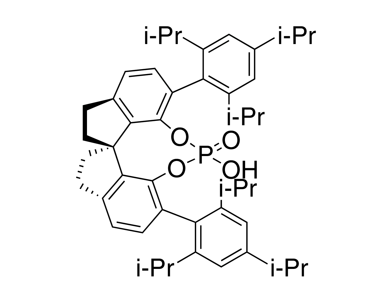 (11aR)-10,11,12,13-Tetrahydro-5-hydroxy-3,7-bis[2,4,6-trisisopropylphenyl]-5-oxide-diindeno[7,1-de:1',7'-fg][1,3,2]dioxaphosphocin, 95% (99% ee)