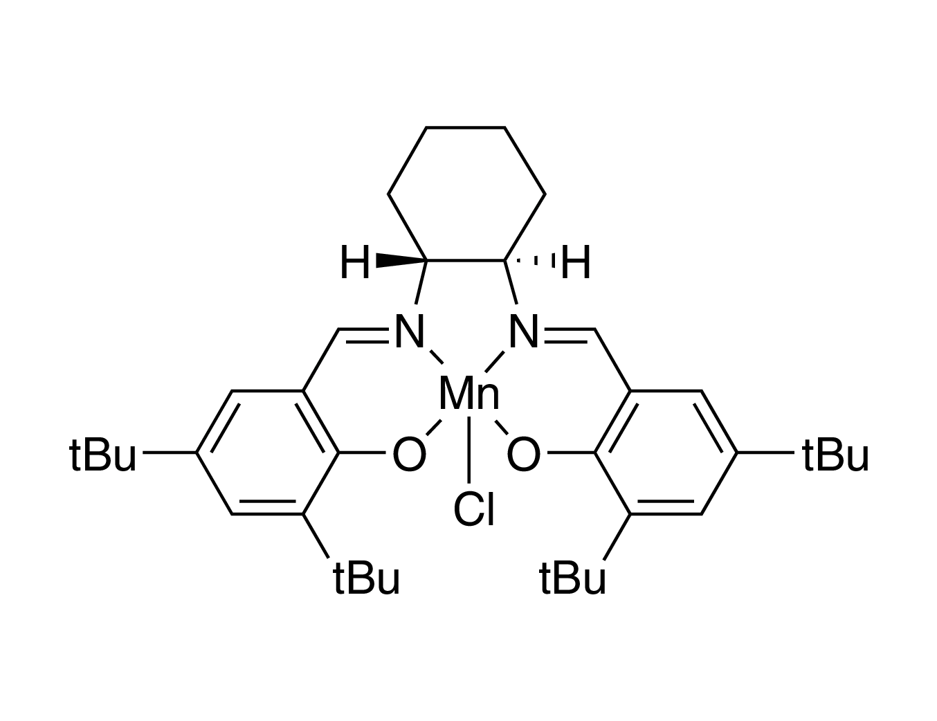 (1S,2S)-(+)-[1,2-Cyclohexanediamino-N,N'-bis(3,5-di-t-butylsalicylidene)]manganese(III) chloride, 98% (S,S)-Jacobsen Cat.