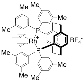 (R)-(-)-4,12-Bis(di-3,5-xylylphosphino)[2.2]paracyclophane(1,5-cyclooctadiene)rhodium(I) tetrafluoroborate, min. 97%