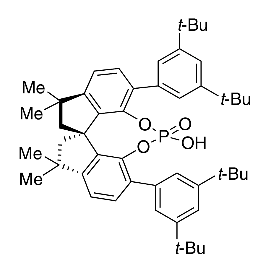(11aR)-3,7-Bis[3,5-bis(tert-butyl)phenyl]-10,11,12,13-tetrahydro-10,10,13,13-tetramethyl-5-hydroxy-5-oxide-diindeno[7,1-de:1',7'-fg][1,3,2]dioxaphosphocin, 98%, (99% ee)