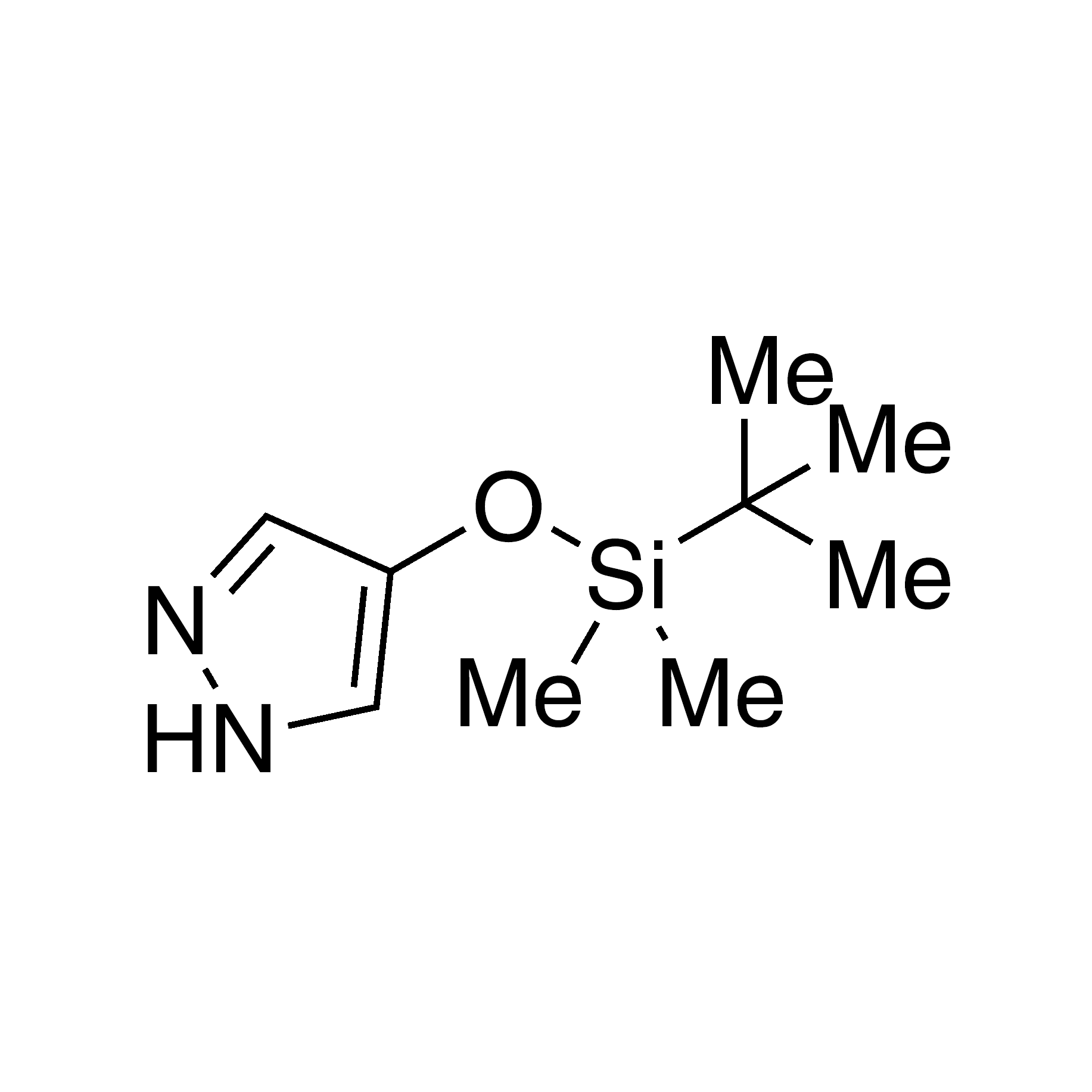 4-((tert-Butyldimethylsilyl)oxy)-1H-pyrazole, 95%