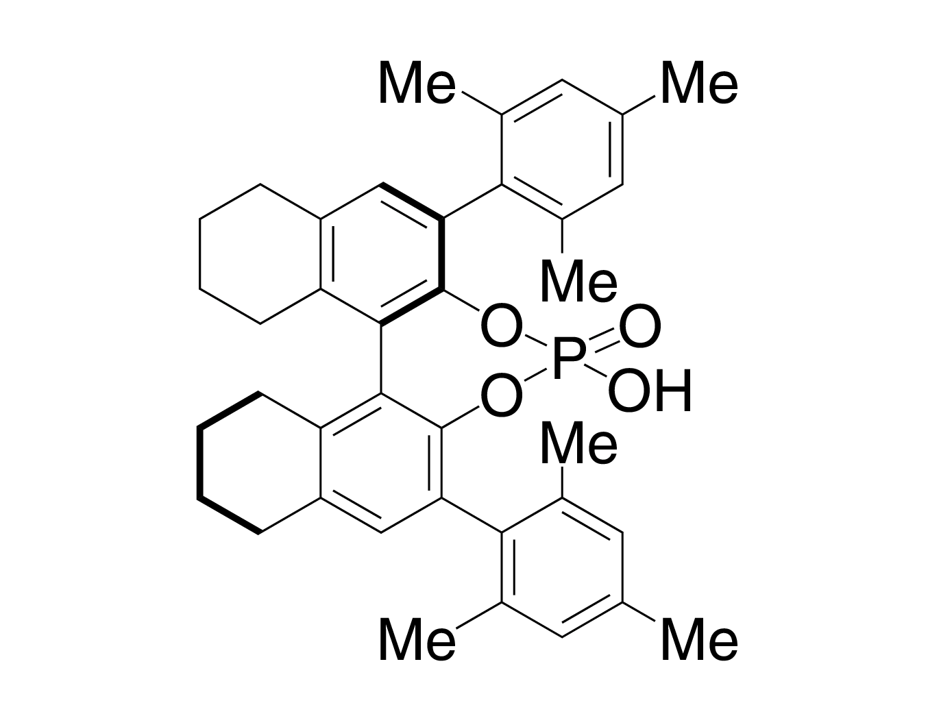 (11bR)-8,9,10,11,12,13,14,15-Octahydro-4-hydroxy-2,6-bis(2,4,6-trimethylphenyl)-4-oxide-dinaphtho[2,1-d:1',2'-f][1,3,2]dioxaphosphepin, 98% (99% ee)