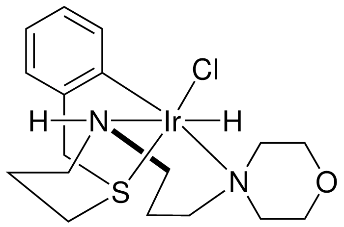 Chlorohydro[2-[[[3-[[3-(4-morpholinyl-κN4)propyl]amino-κN]propyl]thio-κS]methyl]phenyl-κC]iridium(III)