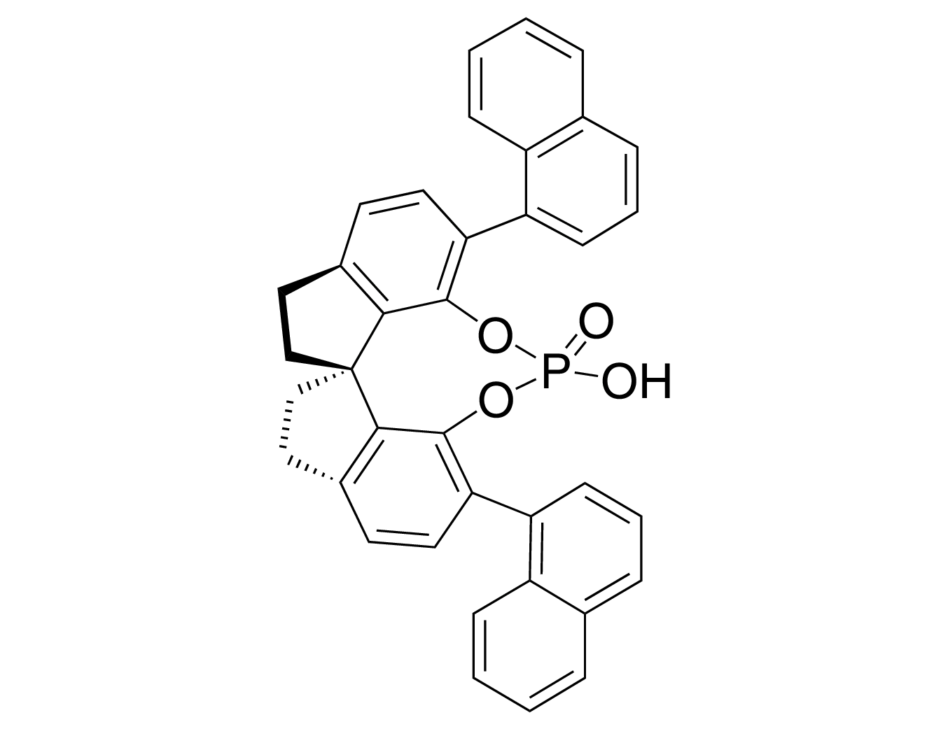 (11aR)-10,11,12,13-Tetrahydro-5-hydroxy-3,7-di-1-naphthalenyl-5-oxide-diindeno[7,1-de:1',7'-fg][1,3,2]dioxaphosphocin, 98%, (99% ee)