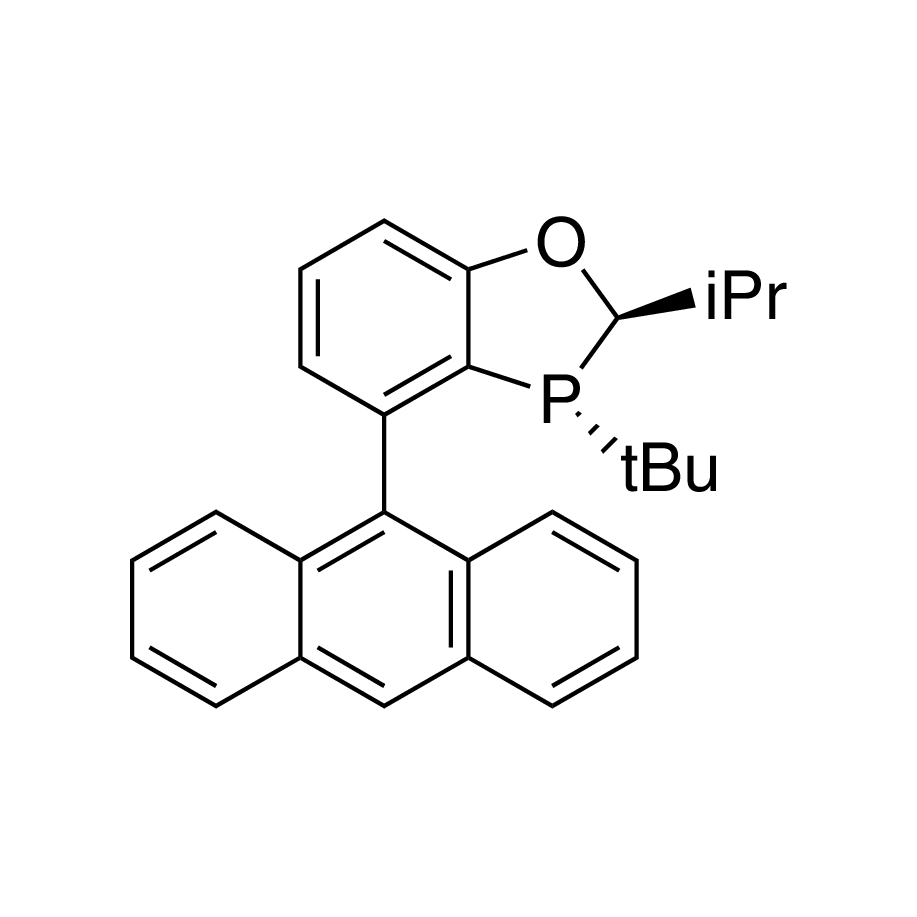 (2R,3R)-4-(Anthracen-9-yl)-3-(tert-butyl)-2-isopropyl-2,3-dihydrobenzo[d][1,3]oxaphosphole, 97% (>99% ee)