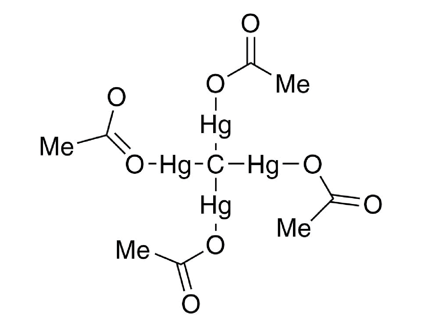 Tetrakis(acetoxymercuri)methane, min. 95%